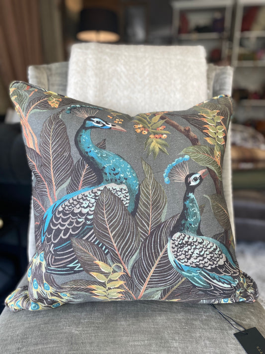 Mokum Royal Peacock Cushion