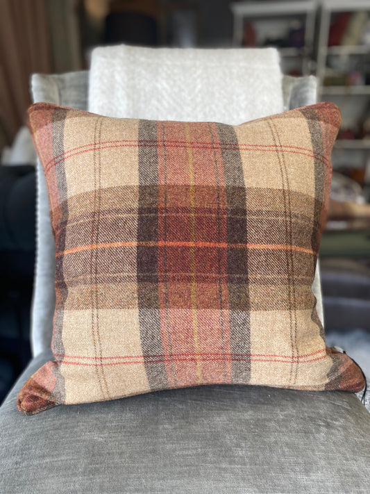 Wool Tartan Art of the Loom Cushion