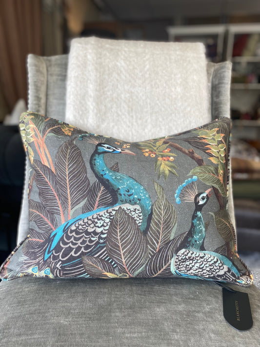 Mokum Royal Peacock Cushion