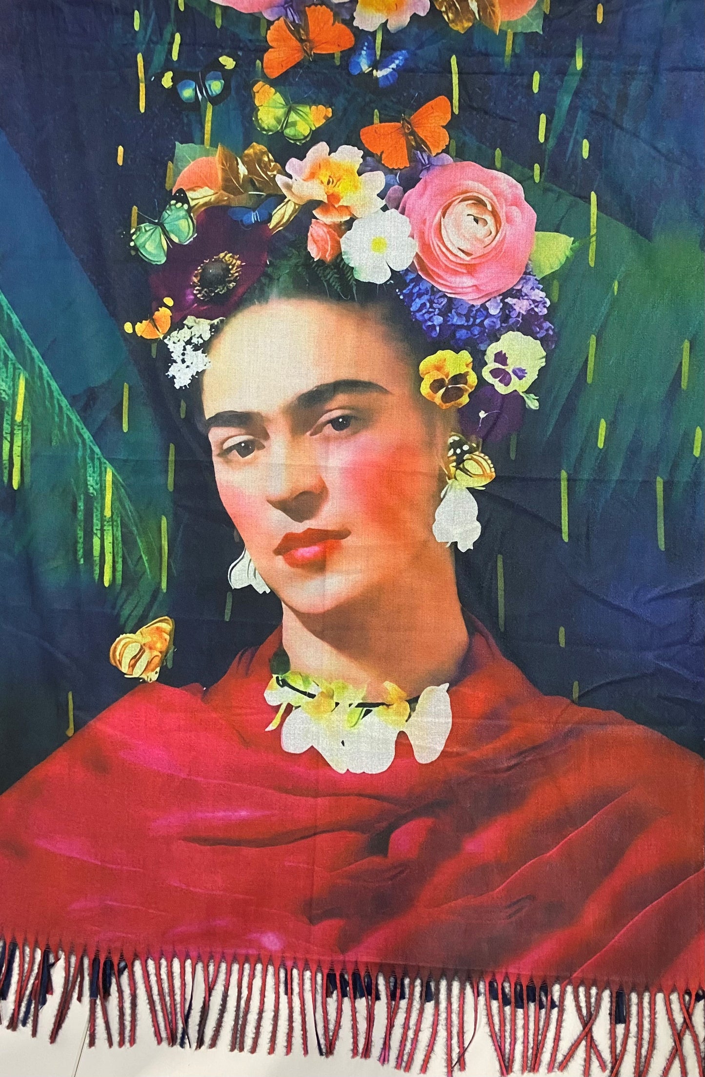 Blooming Frida Winter scarf