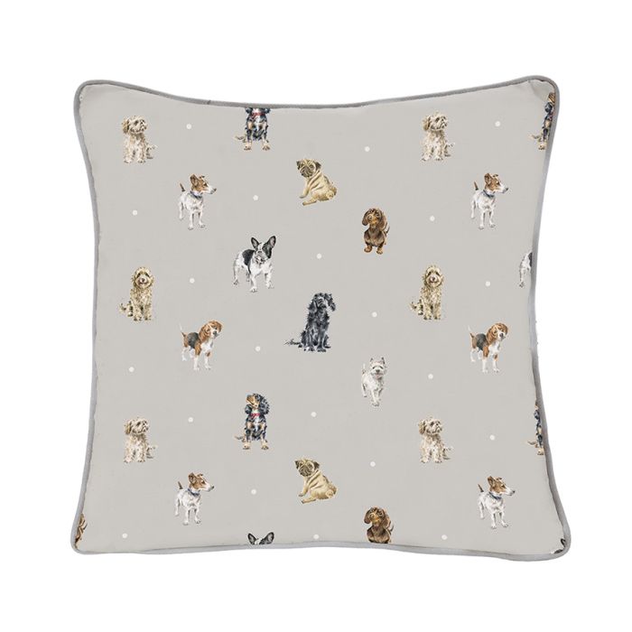 Wrendale Cushion Treat Time Dogs