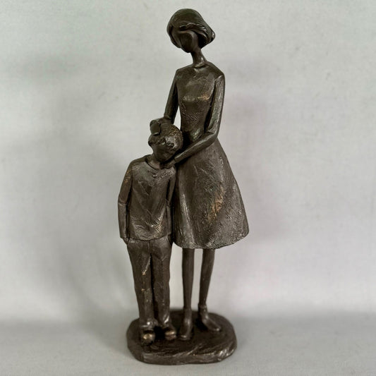 Mother And Son Figurine