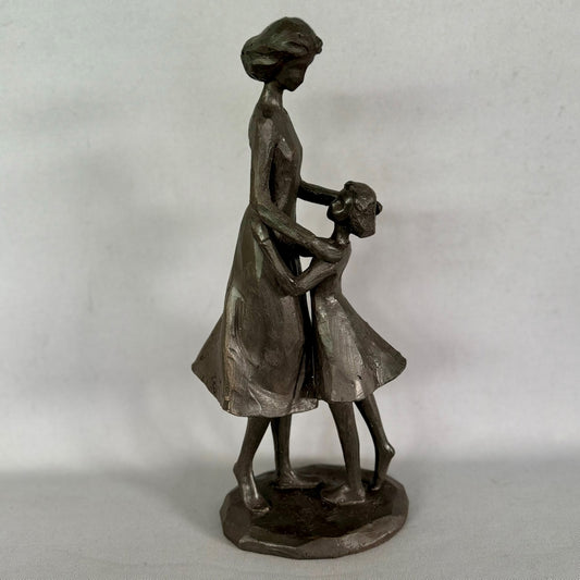 Mother And Daughter Figurine